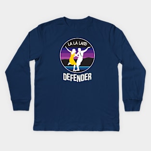 La La Land Defender Kids Long Sleeve T-Shirt